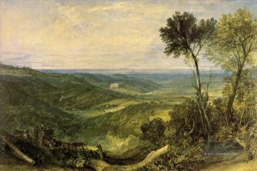  joseph - Vale of Ashburnham Romantische Landschaft Joseph Mallord William Turner